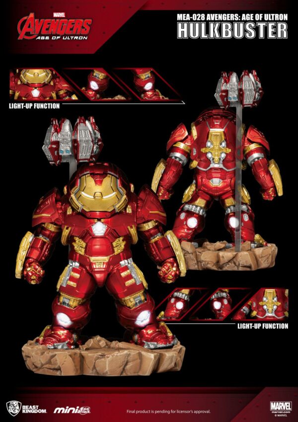 Avengers: Age of Ultron Egg Attack Figur Hulkbuster 13 cm