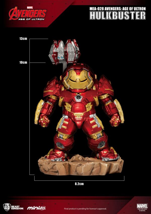 Avengers: Age of Ultron Egg Attack Figur Hulkbuster 13 cm – Bild 6