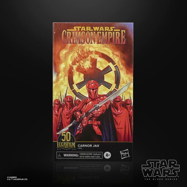 Star Wars Crimson Empire Black Series Lucasfilm 50th Anniversary Actionfigur 2021 Carnor Jax 15 cm – Bild 2