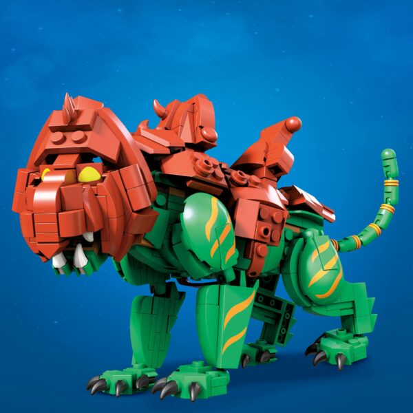 Masters of the Universe Mega Construx Probuilders Bauset Origins Battle Cat – Bild 2