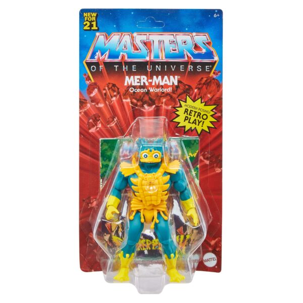 Masters of the Universe Origins Actionfigur 2021 Lords of Power Mer-Man 14 cm