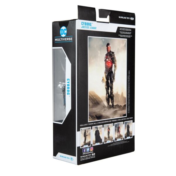 DC Justice League Movie Actionfigur Cyborg 18 cm – Bild 3