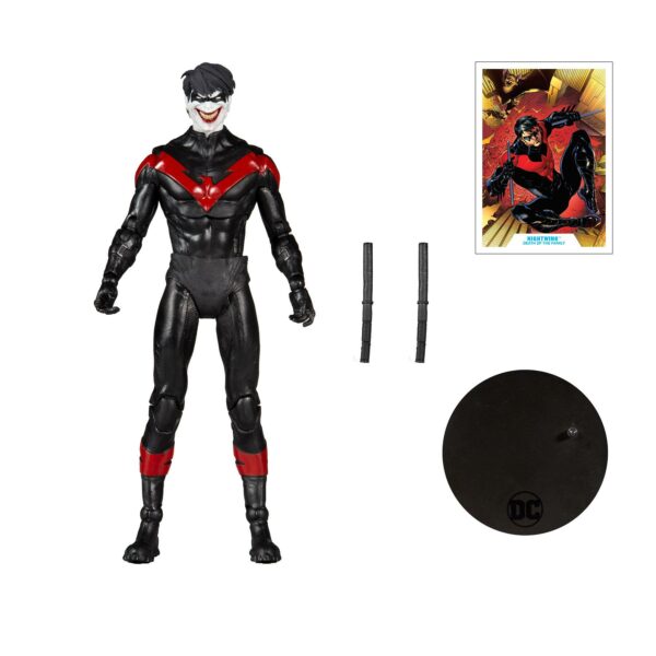 DC Multiverse Actionfigur Nightwing Joker 18 cm – Bild 4