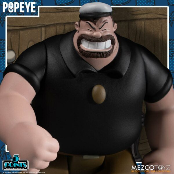 Popeye 5 Points Actionfiguren Deluxe Box Set 9 cm – Bild 4