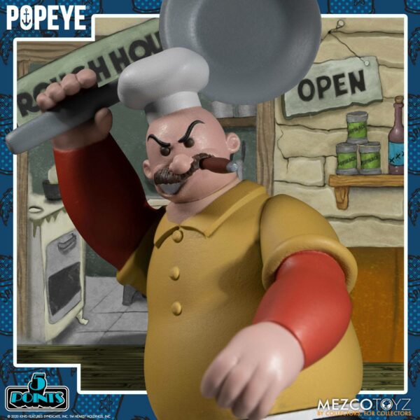 Popeye 5 Points Actionfiguren Deluxe Box Set 9 cm – Bild 5