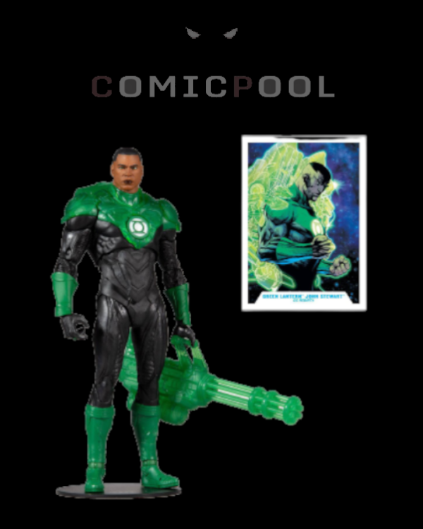 DC Multiverse Actionfigur Modern Comic Green Lantern (John Stewart) 18 cm – Bild 5
