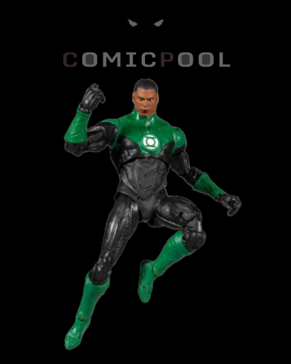 DC Multiverse Actionfigur Modern Comic Green Lantern (John Stewart) 18 cm – Bild 6