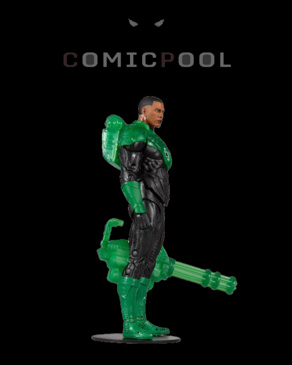 DC Multiverse Actionfigur Modern Comic Green Lantern (John Stewart) 18 cm – Bild 9