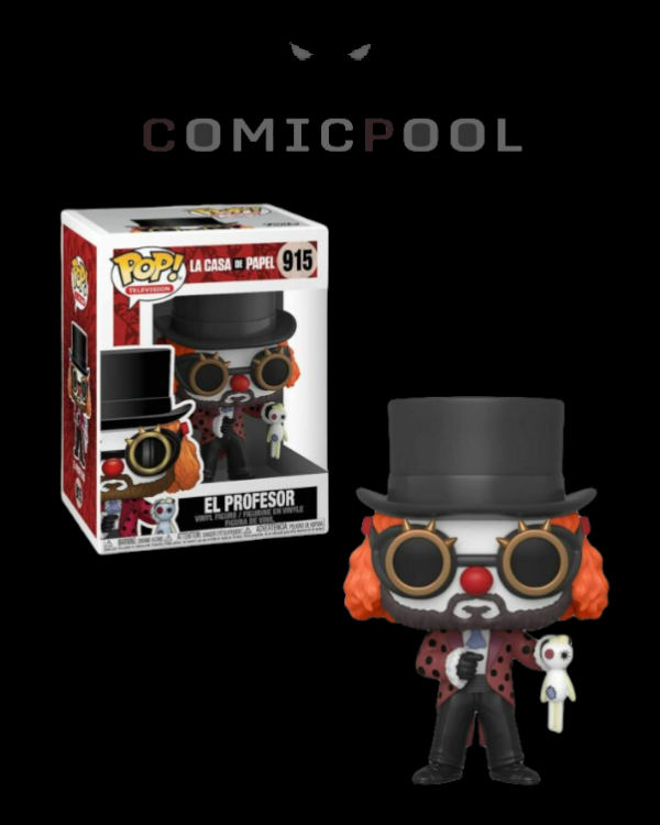 Haus des Geldes POP! TV Vinyl Figur Professor O Clown 9 cm