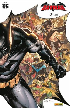 Batman (Rebirth) 50 (mit komplettem Trading Card Set)