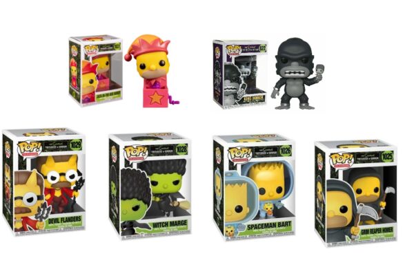 Simpsons POP! Animation Vinyl Figuren Set