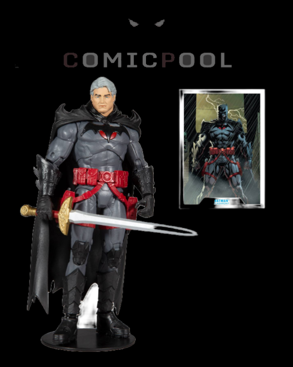 DC Multiverse Actionfigur Thomas Wayne Flashpoint Batman (Unmasked) 18 cm – Bild 6