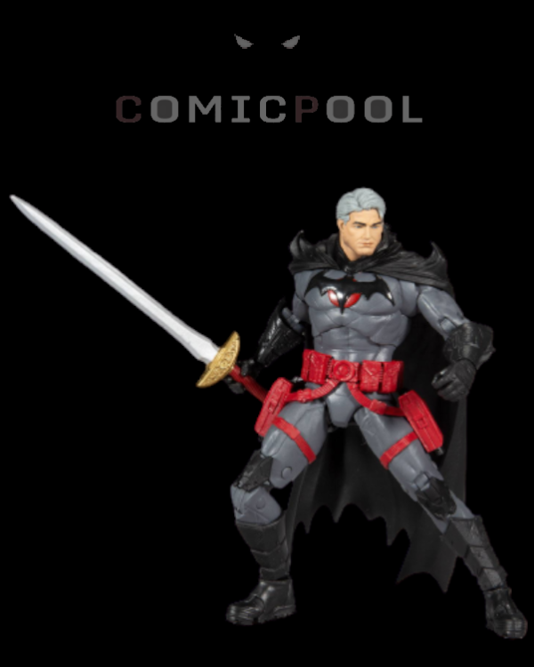 DC Multiverse Actionfigur Thomas Wayne Flashpoint Batman (Unmasked) 18 cm – Bild 7