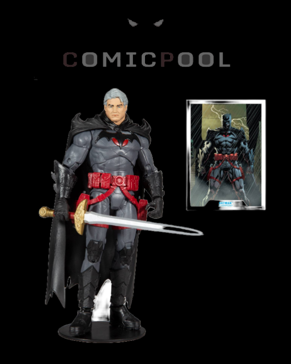 DC Multiverse Actionfigur Thomas Wayne Flashpoint Batman (Unmasked) 18 cm – Bild 8