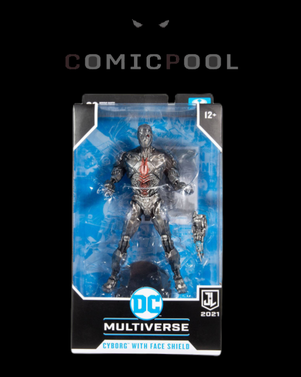 DC Justice League Movie Actionfigur Cyborg (Helmet) 18 cm