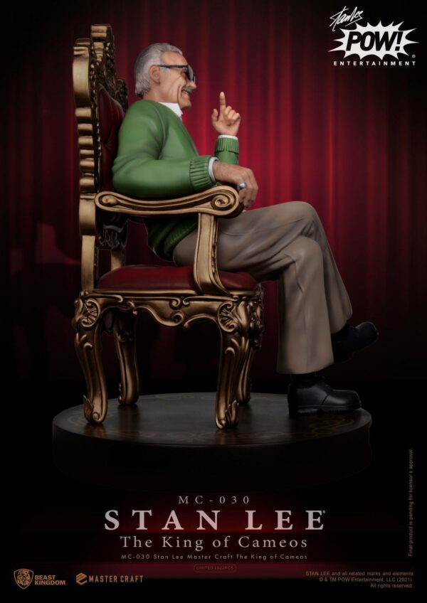 Stan Lee Master Craft Statue The King of Cameos 33 cm – Bild 2