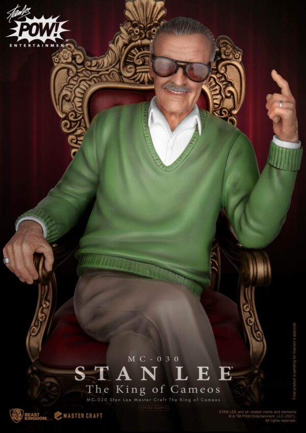 Stan Lee Master Craft Statue The King of Cameos 33 cm – Bild 5