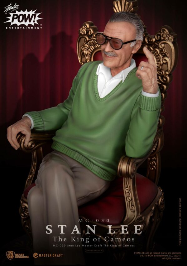 Stan Lee Master Craft Statue The King of Cameos 33 cm – Bild 6