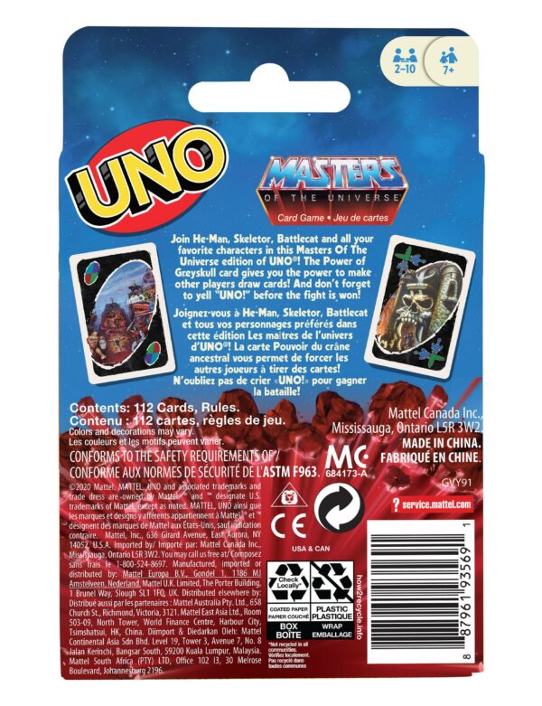 Masters of the Universe Origins UNO Kartenspiel – Bild 7