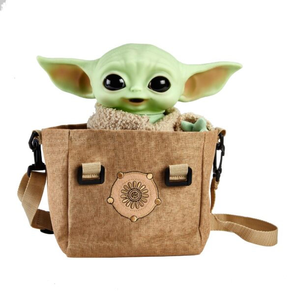 Star Wars The Mandalorian Elektronische Plüschfigur mit Umhängetasche The Child 28 cm – Bild 2