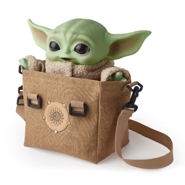 Star Wars The Mandalorian Elektronische Plüschfigur mit Umhängetasche The Child 28 cm – Bild 3