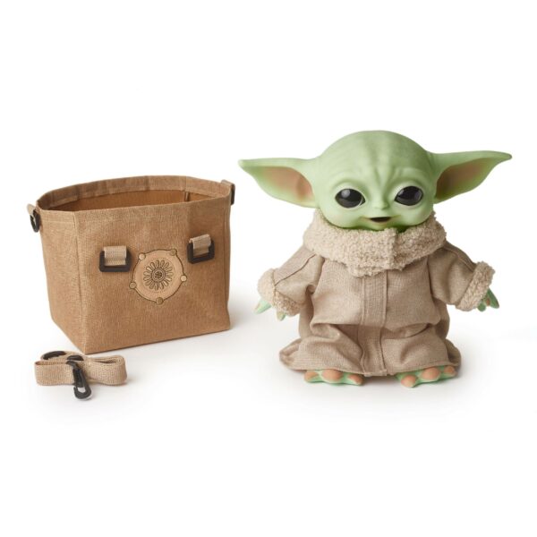 Star Wars The Mandalorian Elektronische Plüschfigur mit Umhängetasche The Child 28 cm – Bild 6