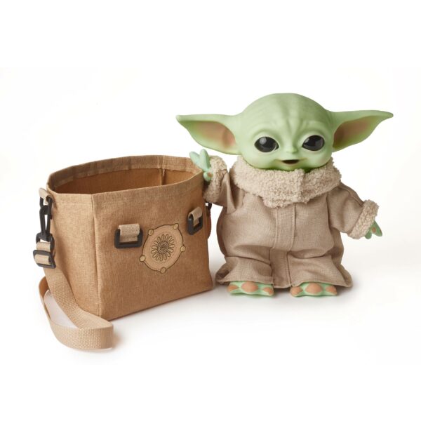 Star Wars The Mandalorian Elektronische Plüschfigur mit Umhängetasche The Child 28 cm – Bild 7