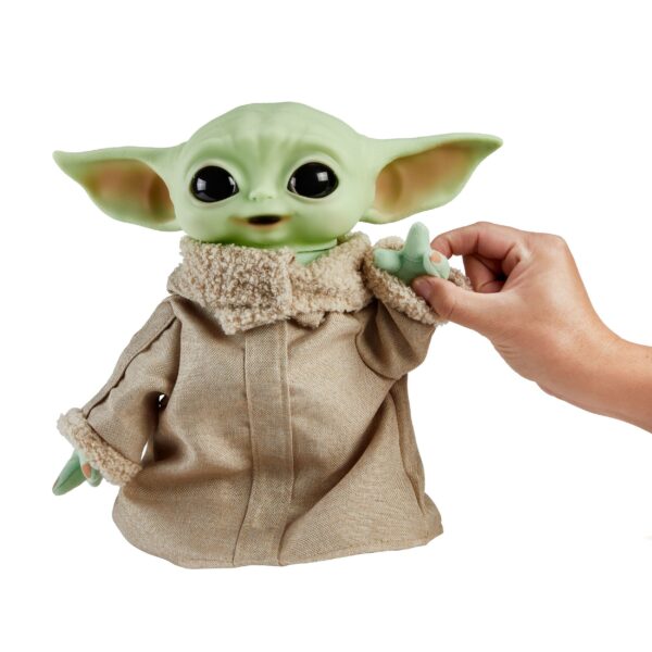 Star Wars The Mandalorian Elektronische Plüschfigur mit Umhängetasche The Child 28 cm – Bild 9