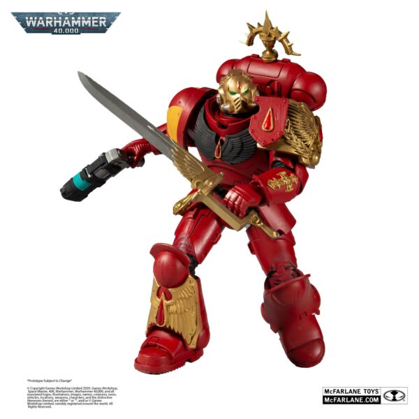 Warhammer 40k Actionfigur Blood Angels Primaris Lieutenant (Gold Label Series) 18 cm – Bild 5