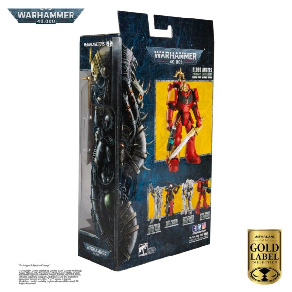 Warhammer 40k Actionfigur Blood Angels Primaris Lieutenant (Gold Label Series) 18 cm – Bild 3