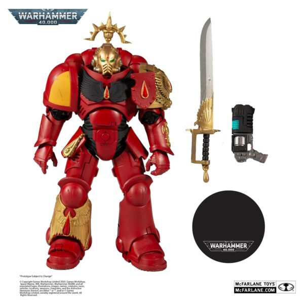 Warhammer 40k Actionfigur Blood Angels Primaris Lieutenant (Gold Label Series) 18 cm – Bild 4