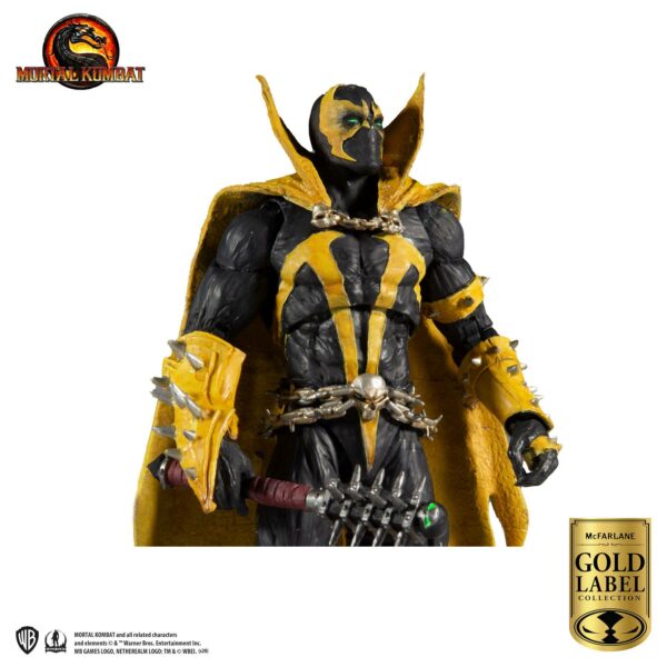 Mortal Kombat Actionfigur Spawn (Curse of Apocalypse) (Gold Label Series) 18 cm – Bild 9
