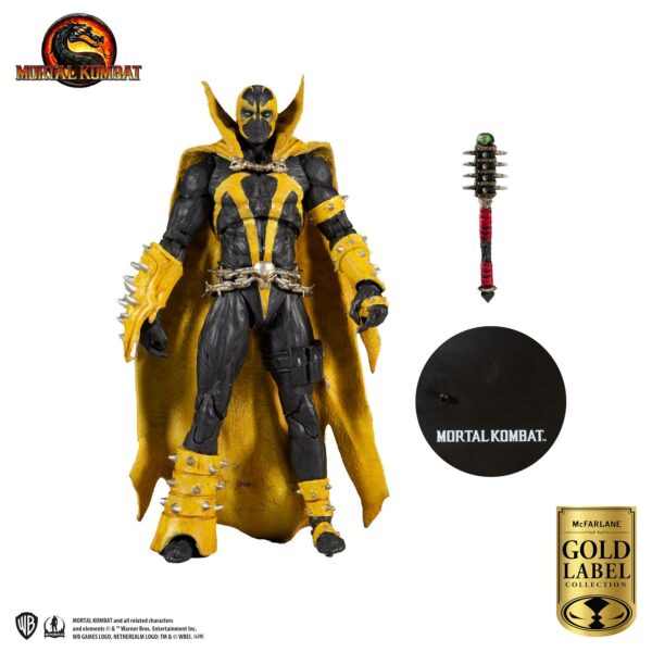 Mortal Kombat Actionfigur Spawn (Curse of Apocalypse) (Gold Label Series) 18 cm – Bild 4