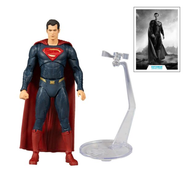 DC Justice League Movie Actionfigur Superman (Blue/Red Suit) 18 cm – Bild 4