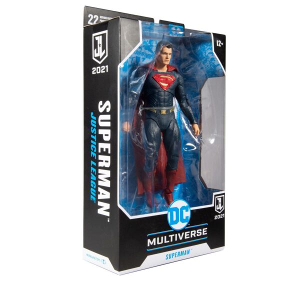 DC Justice League Movie Actionfigur Superman (Blue/Red Suit) 18 cm – Bild 2