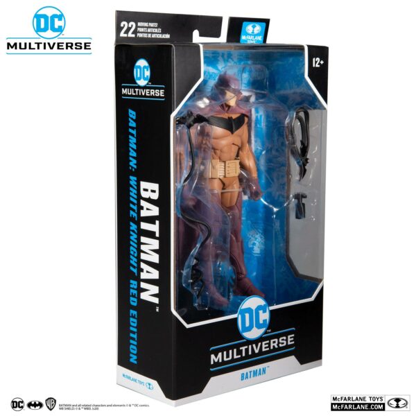 DC Multiverse Actionfigur White Knight Batman (Red Variant) 18 cm – Bild 2