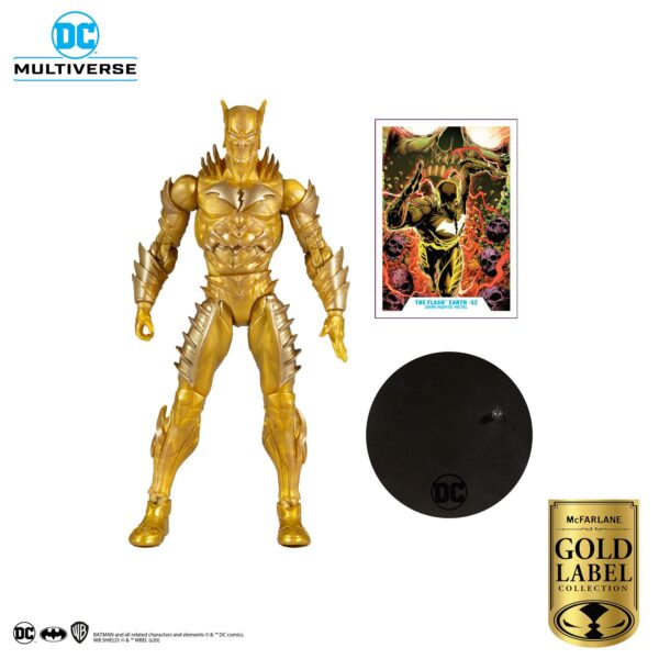 DC Multiverse Actionfigur Red Death Gold (Earth 52) (Gold Label Series) 18 cm – Bild 4