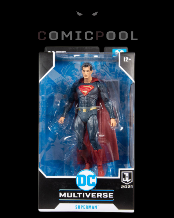 DC Justice League Movie Actionfigur Superman (Blue/Red Suit) 18 cm