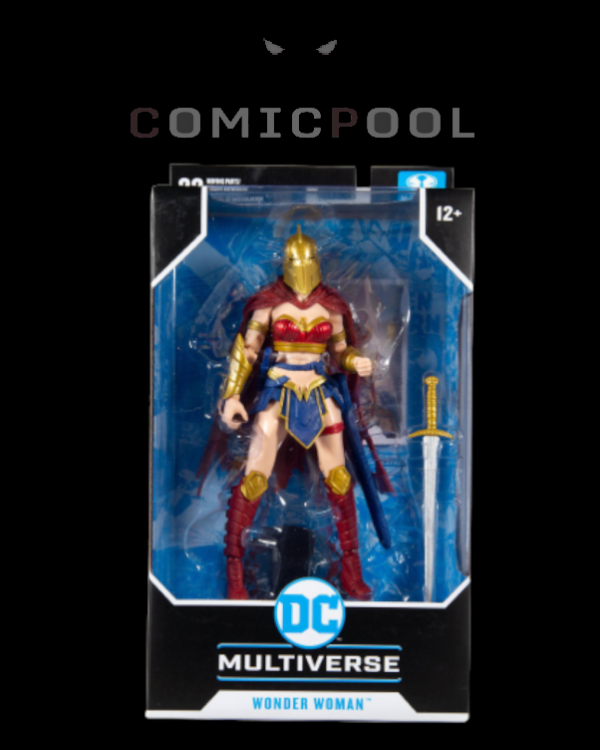 DC Multiverse Actionfigur Wonder Woman with Helmet of Fate 18 cm