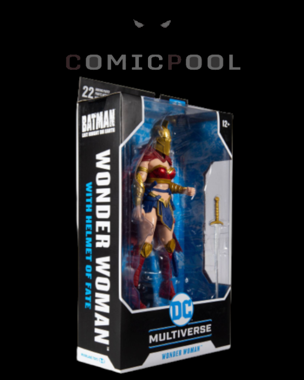 DC Multiverse Actionfigur Wonder Woman with Helmet of Fate 18 cm – Bild 2