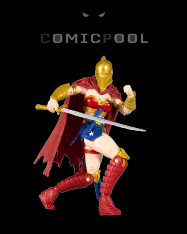 DC Multiverse Actionfigur Wonder Woman with Helmet of Fate 18 cm – Bild 6