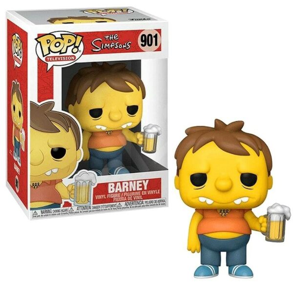 Simpsons POP! Animation Vinyl Figur Barney 9 cm