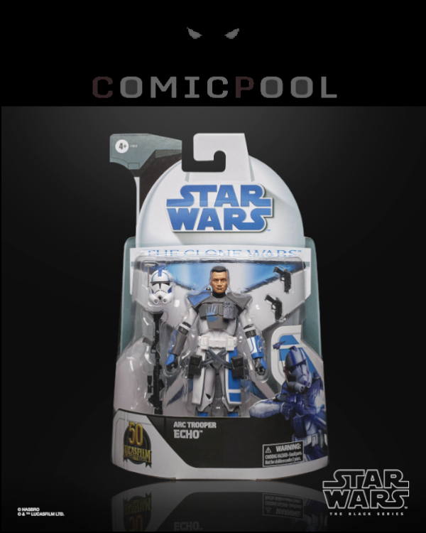 Star Wars The Clone Wars Black Series Lucasfilm 50th Anniversary Actionfigur 2021 Arc Trooper Echo