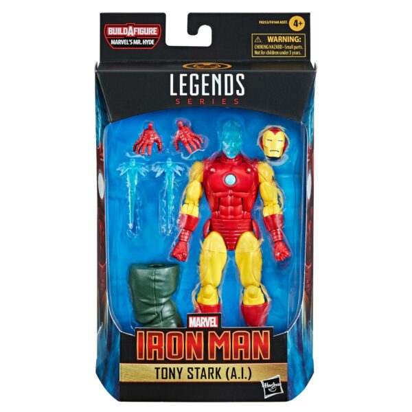 Shang-Chi Marvel Legends Series Tony Stark (A.I.) (Iron Man Comics) 15cm