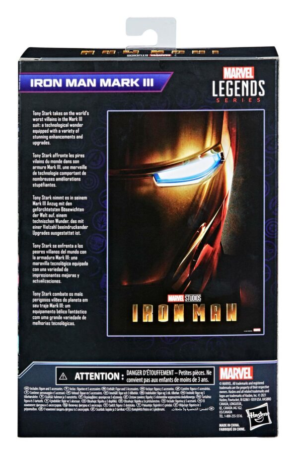 The Infinity Saga Marvel Legends Series Actionfigur 2021 Iron Man Mark III (Iron Man) 15 cm – Bild 2