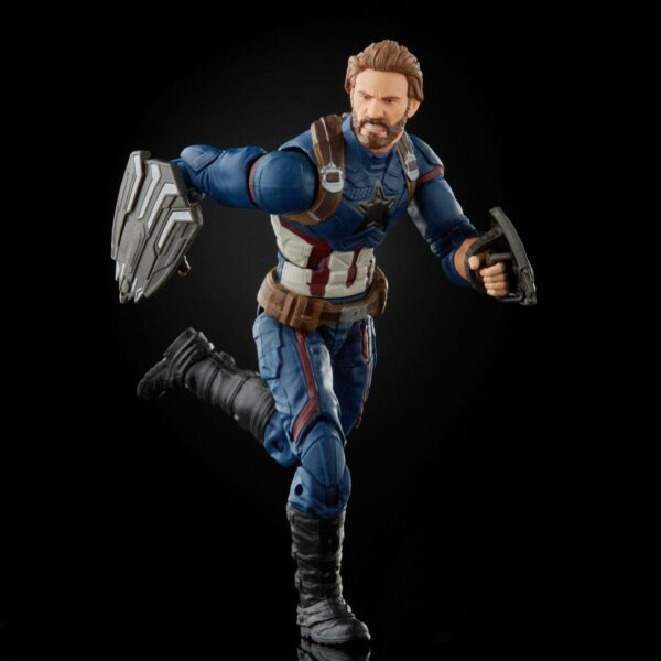 The Infinity Saga Marvel Legends Actionfigur 2021 Captain America (Avengers: Infinity War) 15 cm – Bild 5