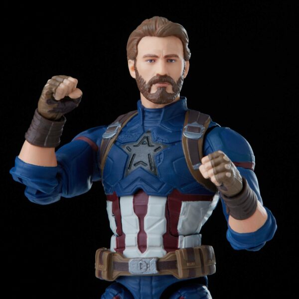 The Infinity Saga Marvel Legends Actionfigur 2021 Captain America (Avengers: Infinity War) 15 cm – Bild 8