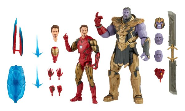 The Infinity Saga Marvel Legends Series Actionfiguren 2-Pack 2021 Iron Man & Thanos (Endgame) 15 cm – Bild 12