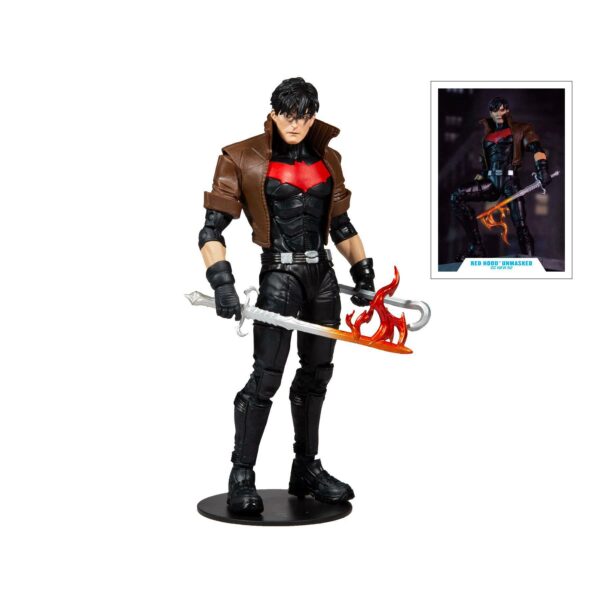 DC Multiverse Actionfigur Red Hood Unmasked (Gold Label) 18 cm – Bild 4