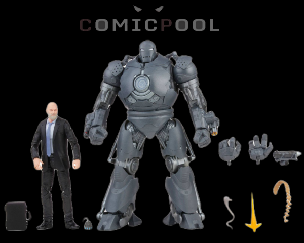 The Infinity Saga Marvel Legends Actionfiguren 2021 Obadiah Stane & Iron Monger (Iron Man) 15 cm – Bild 3